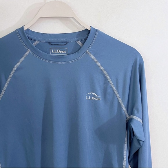 L.L. Bean Men’s Swift River Cooling Rash Guard Top - Picture 3 of 14